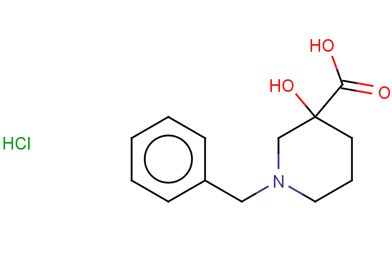 1-benzyl-3-hydroxypiperidine-3-carboxylic acid hydrochloride