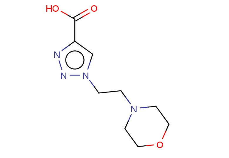 1-[2-(morpholin-4-yl)ethyl]-1H-1,2,3-triazole-4-carboxylic acid