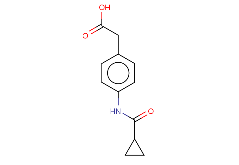 2-(4-cyclopropaneamidophenyl)acetic acid