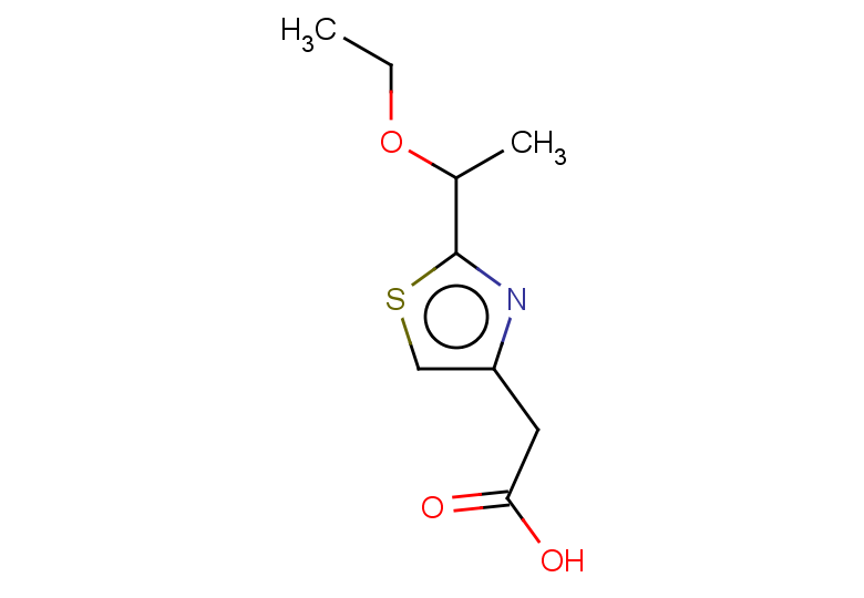 2-[2-(1-ethoxyethyl)-1,3-thiazol-4-yl]acetic acid