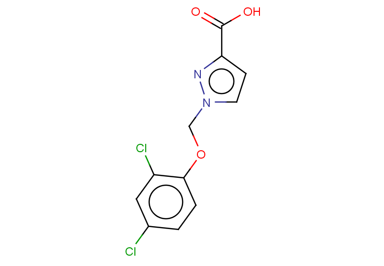 1-(2,4-dichlorophenoxymethyl)-1H-pyrazole-3-carboxylic acid