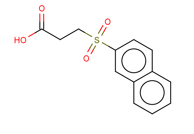 3-(naphthalene-2-sulfonyl)propanoic acid