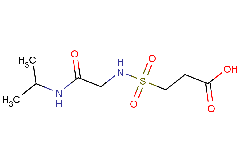 3-({[(propan-2-yl)carbamoyl]methyl}sulfamoyl)propanoic acid