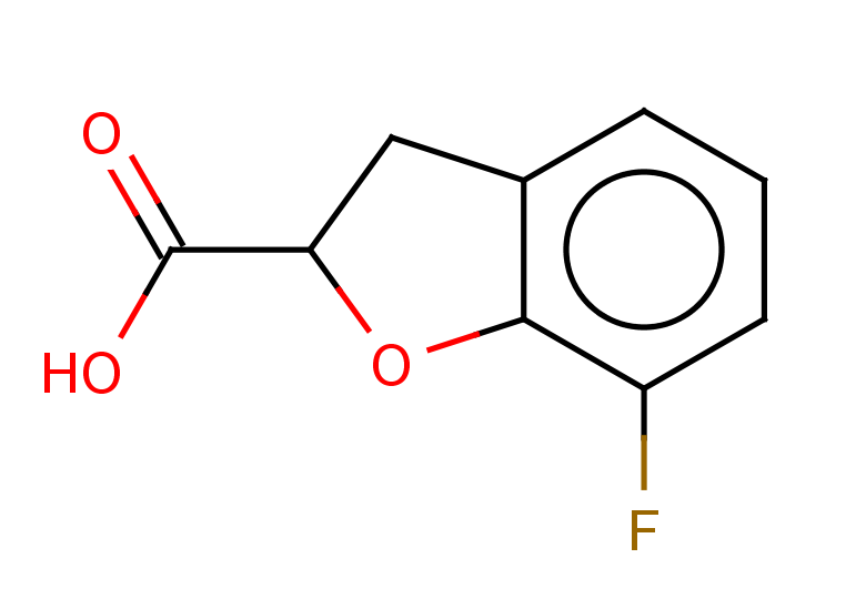7-fluoro-2,3-dihydro-1-benzofuran-2-carboxylic acid