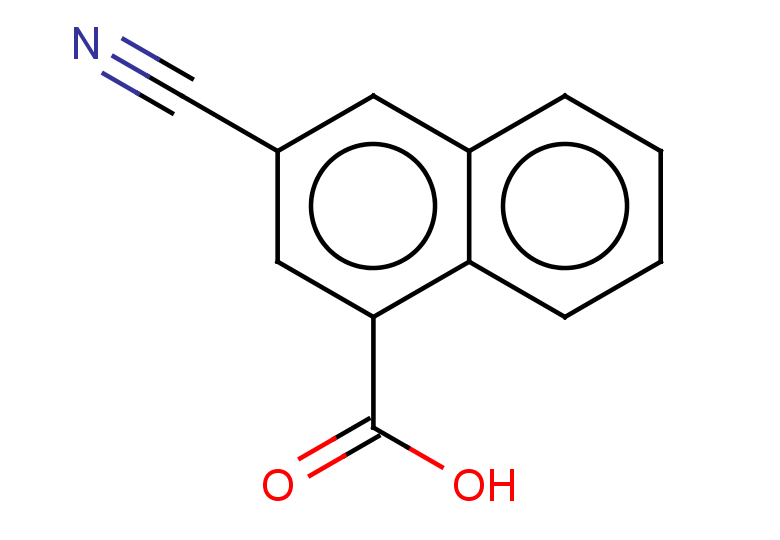 3-cyanonaphthalene-1-carboxylic acid