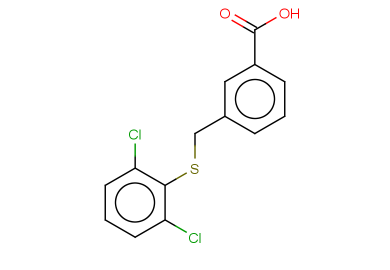 3-{[(2,6-dichlorophenyl)sulfanyl]methyl}benzoic acid