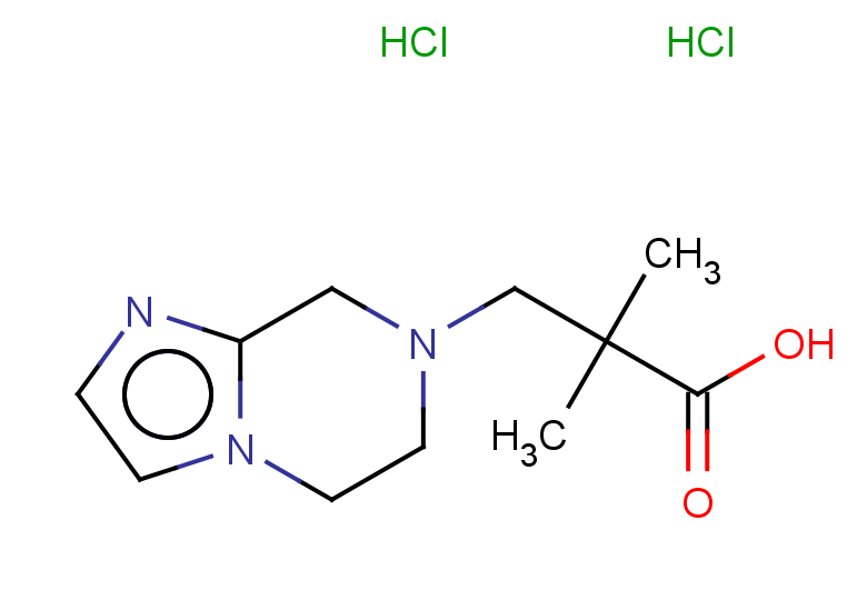 3-{5H,6H,7H,8H-imidazo[1,2-a]pyrazin-7-yl}-2,2-dimethylpropanoic acid dihydrochloride