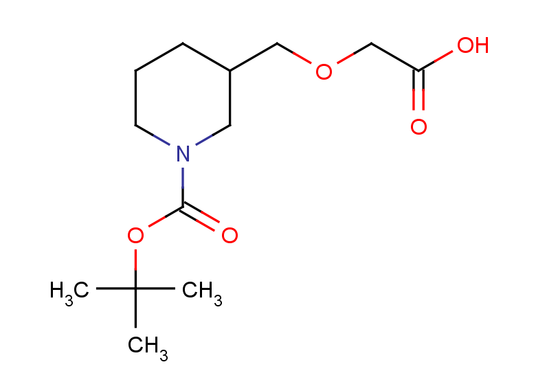 2-({1-[(tert-butoxy)carbonyl]piperidin-3-yl}methoxy)acetic acid