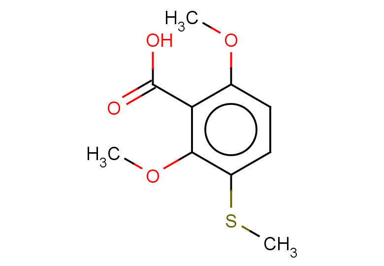 2,6-dimethoxy-3-(methylsulfanyl)benzoic acid