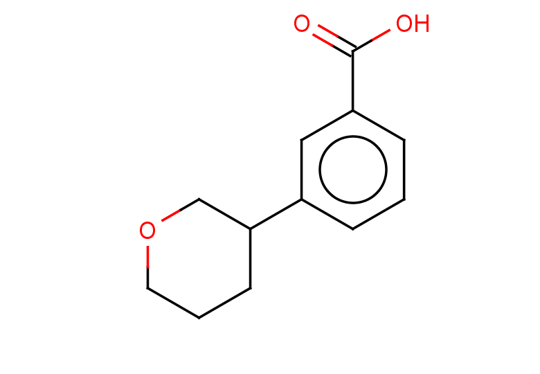 3-(oxan-3-yl)benzoic acid