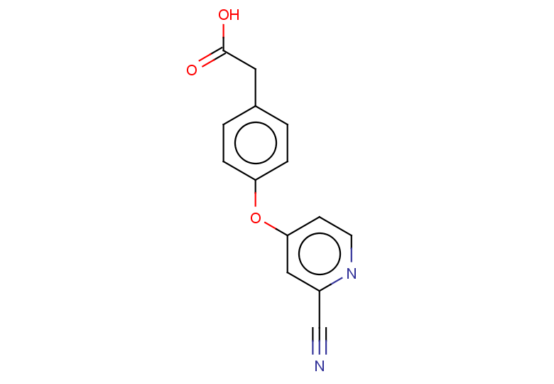 2-{4-[(2-cyanopyridin-4-yl)oxy]phenyl}acetic acid