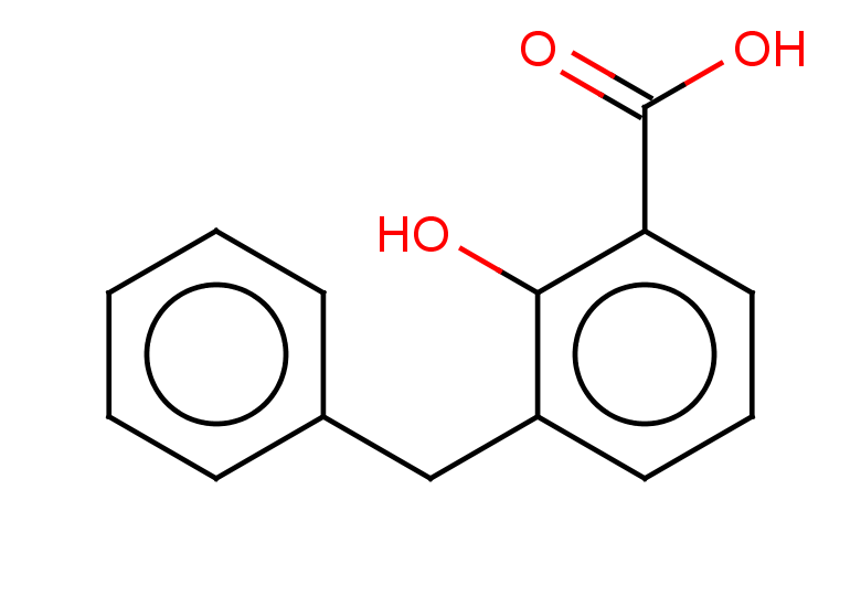 3-benzyl-2-hydroxybenzoic acid