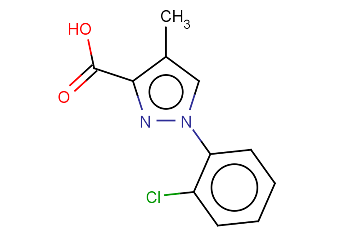 1-(2-chlorophenyl)-4-methyl-1H-pyrazole-3-carboxylic acid