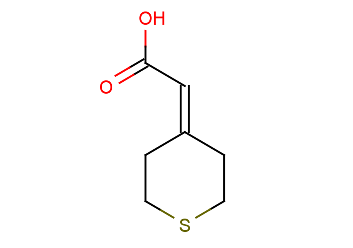 2-(thian-4-ylidene)acetic acid, Mixture of isomers