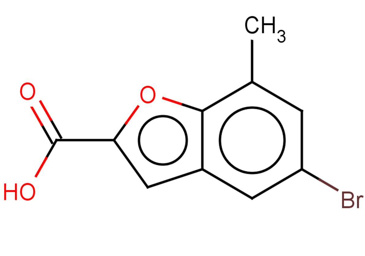 5-bromo-7-methyl-1-benzofuran-2-carboxylic acid
