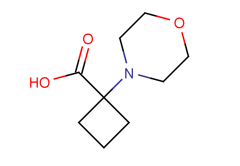 1-(morpholin-4-yl)cyclobutane-1-carboxylic acid