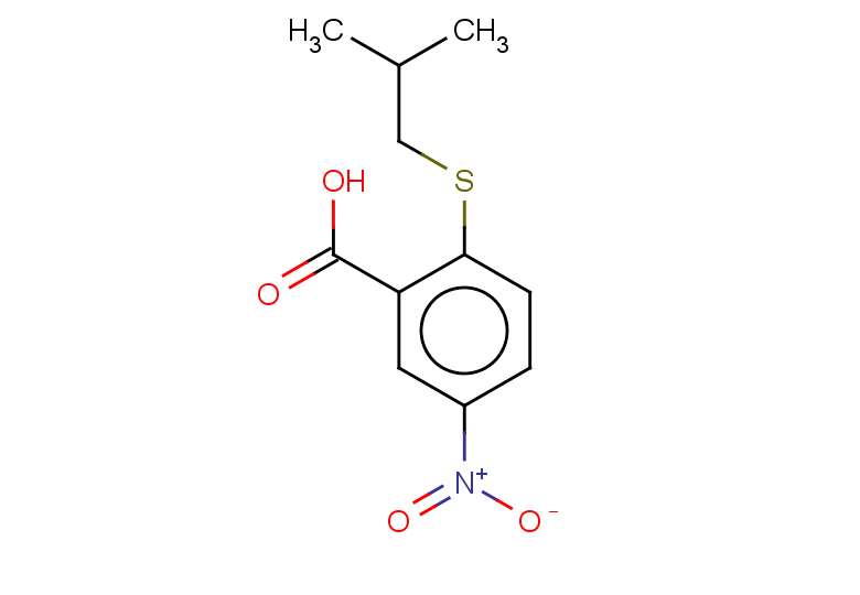 2-[(2-methylpropyl)sulfanyl]-5-nitrobenzoic acid