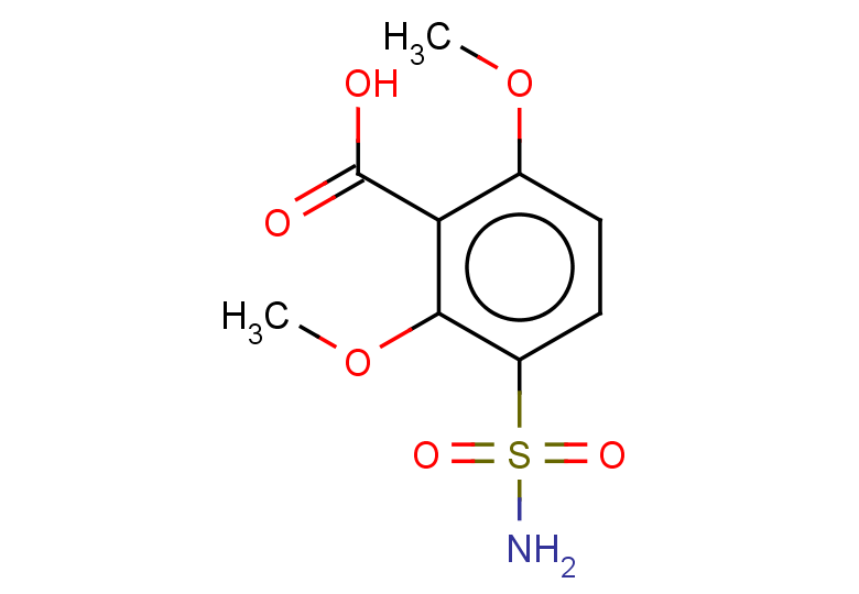 2,6-dimethoxy-3-sulfamoylbenzoic acid