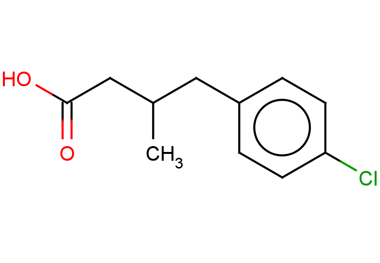 4-(4-chlorophenyl)-3-methylbutanoic acid