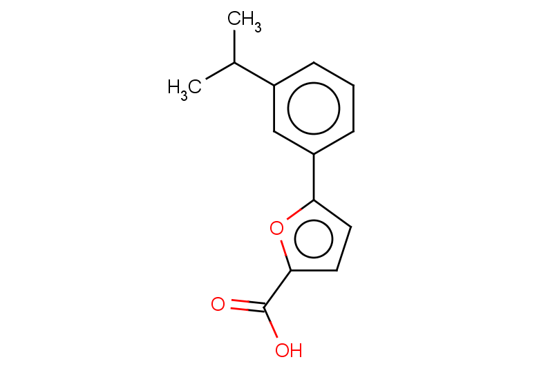 5-[3-(propan-2-yl)phenyl]furan-2-carboxylic acid