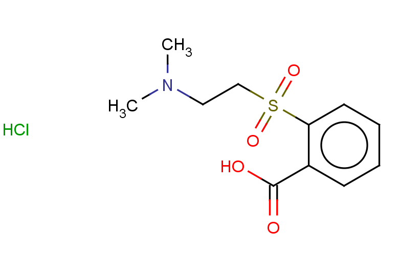2-[2-(dimethylamino)ethanesulfonyl]benzoic acid hydrochloride
