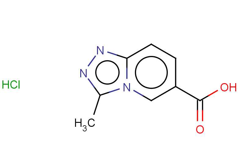 3-methyl-[1,2,4]triazolo[4,3-a]pyridine-6-carboxylic acid hydrochloride