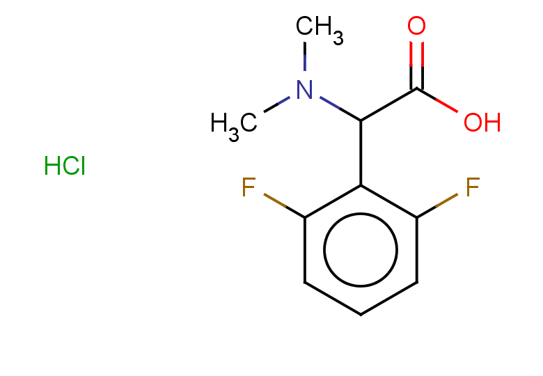 2-(2,6-difluorophenyl)-2-(dimethylamino)acetic acid hydrochloride