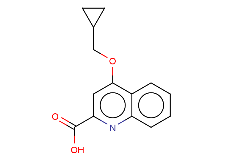 4-(cyclopropylmethoxy)quinoline-2-carboxylic acid