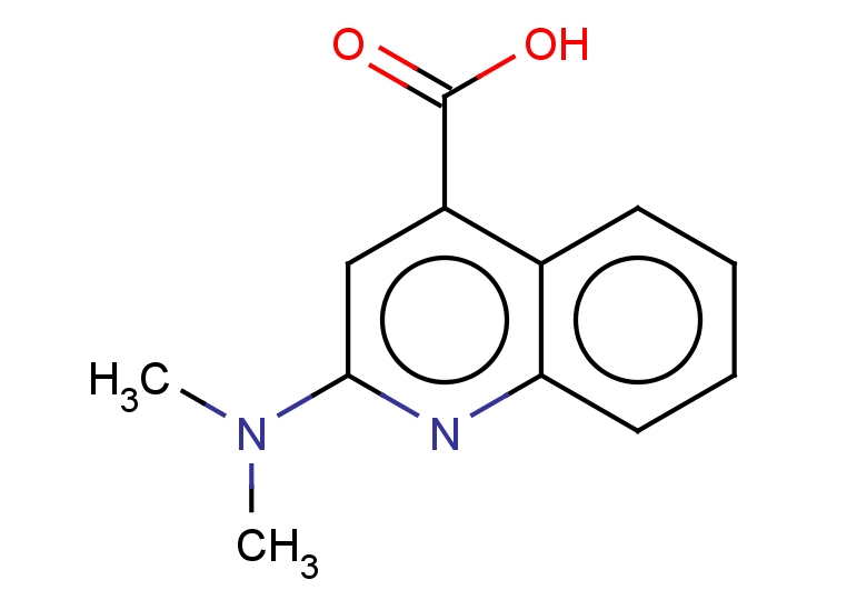 2-(dimethylamino)quinoline-4-carboxylic acid