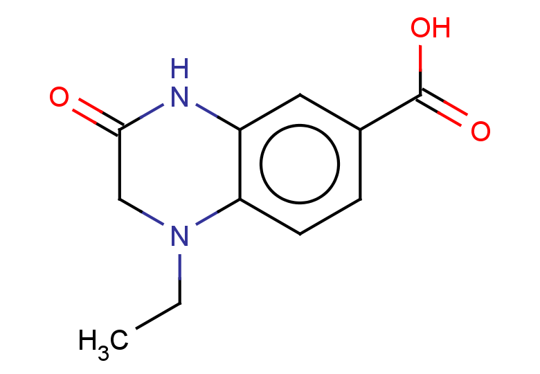 1-ethyl-3-oxo-1,2,3,4-tetrahydroquinoxaline-6-carboxylic acid