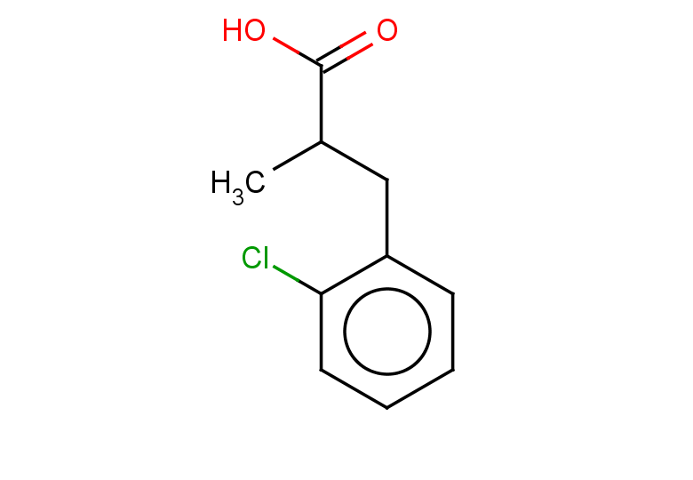 3-(2-chlorophenyl)-2-methylpropanoic acid