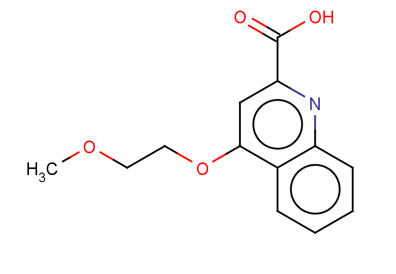 4-(2-methoxyethoxy)quinoline-2-carboxylic acid