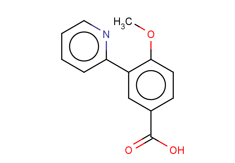 4-methoxy-3-(pyridin-2-yl)benzoic acid