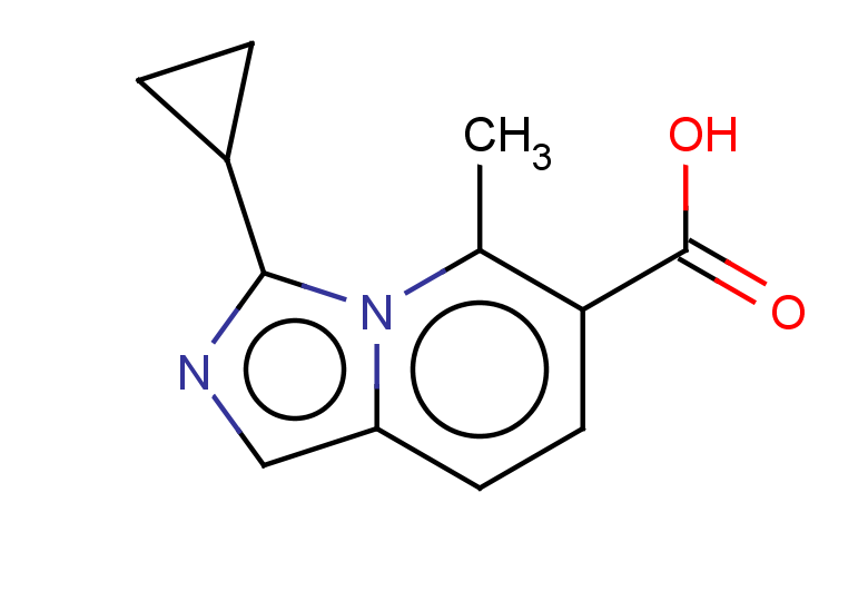 3-cyclopropyl-5-methylimidazo[1,5-a]pyridine-6-carboxylic acid