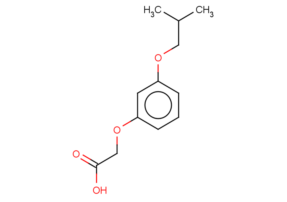 2-[3-(2-methylpropoxy)phenoxy]acetic acid