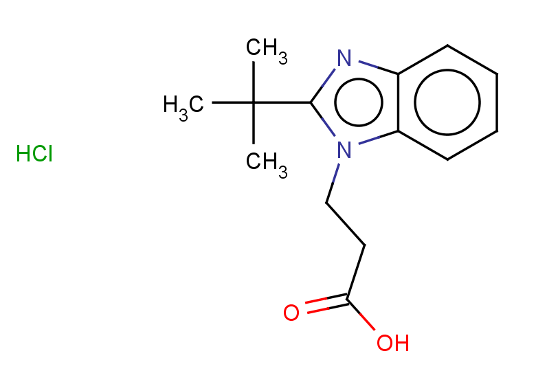 3-(2-tert-butyl-1H-1,3-benzodiazol-1-yl)propanoic acid hydrochloride