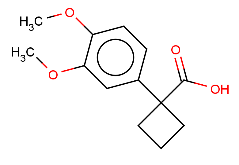 1-(3,4-dimethoxyphenyl)cyclobutane-1-carboxylic acid