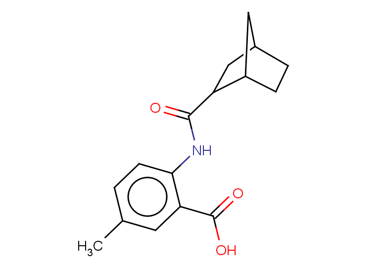 2-{bicyclo[2.2.1]heptane-2-amido}-5-methylbenzoic acid