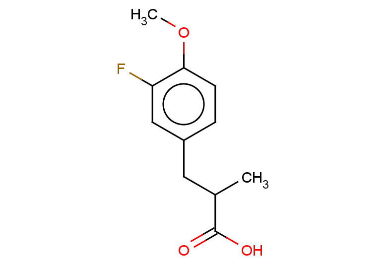 3-(3-fluoro-4-methoxyphenyl)-2-methylpropanoic acid