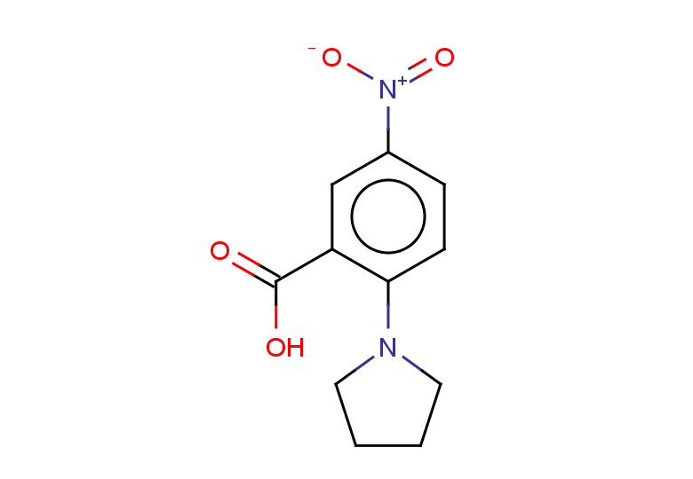 5-nitro-2-(pyrrolidin-1-yl)benzoic acid