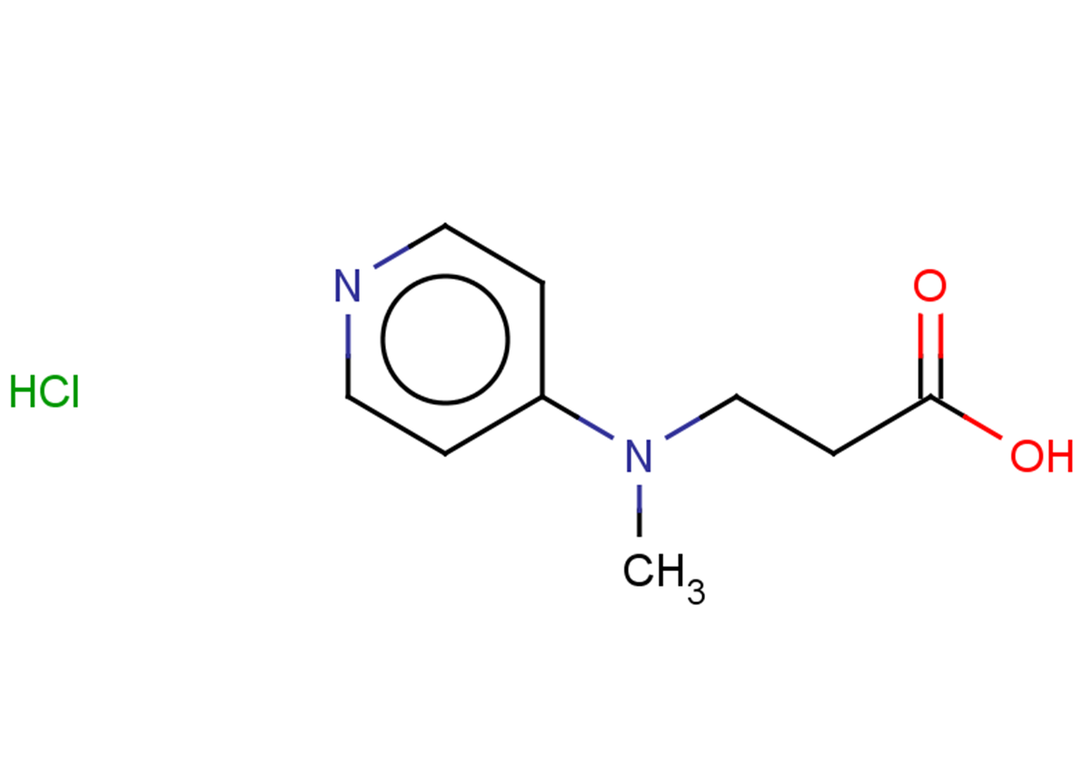 3-[methyl(pyridin-4-yl)amino]propanoic acid hydrochloride