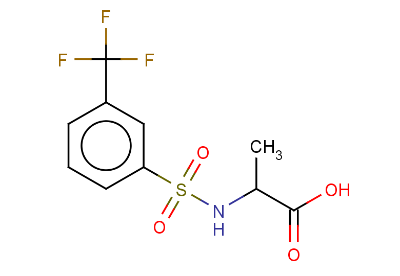 2-[3-(trifluoromethyl)benzenesulfonamido]propanoic acid