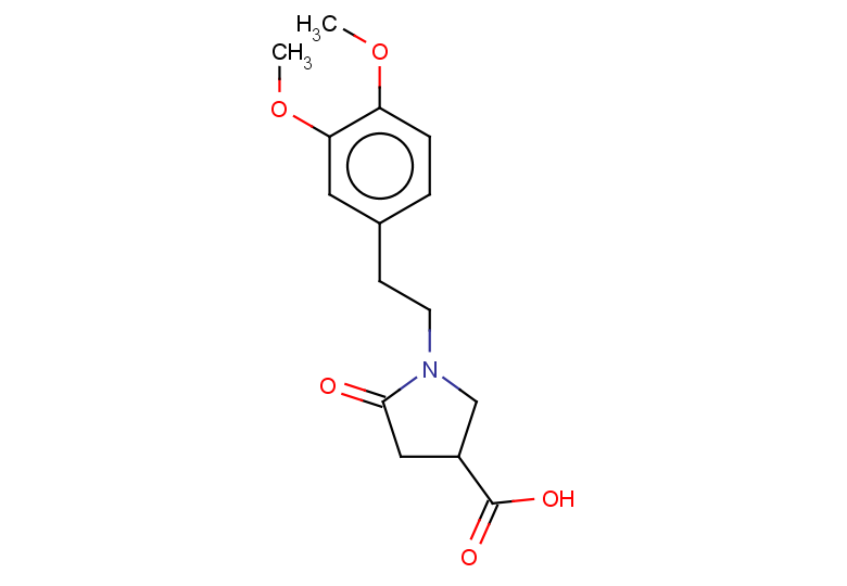 1-[2-(3,4-dimethoxyphenyl)ethyl]-5-oxopyrrolidine-3-carboxylic acid