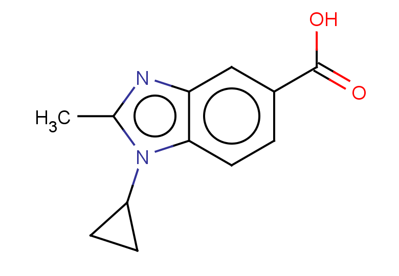 1-cyclopropyl-2-methyl-1H-1,3-benzodiazole-5-carboxylic acid