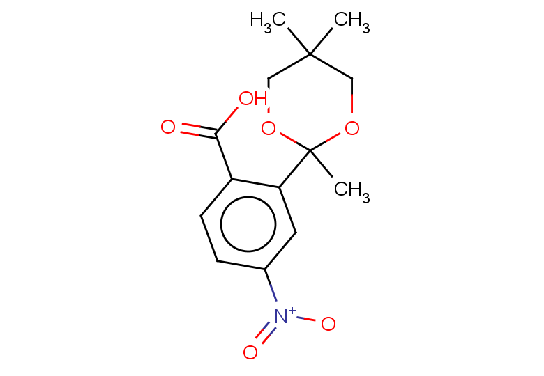 4-nitro-2-(2,5,5-trimethyl-1,3-dioxan-2-yl)benzoic acid