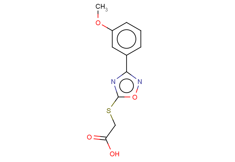 2-{[3-(3-methoxyphenyl)-1,2,4-oxadiazol-5-yl]sulfanyl}acetic acid