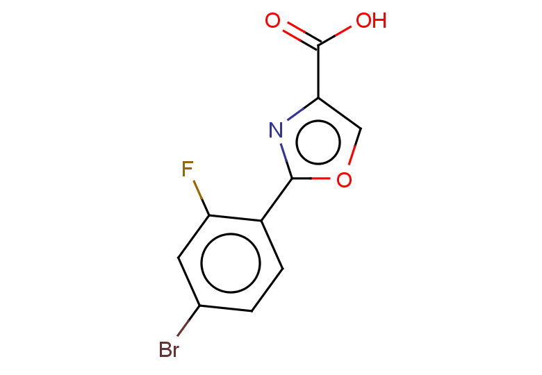 2-(4-bromo-2-fluorophenyl)-1,3-oxazole-4-carboxylic acid
