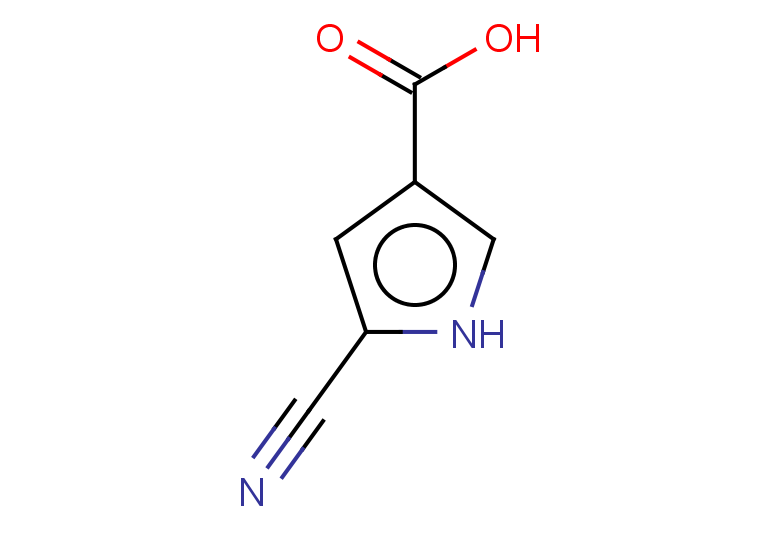 5-cyano-1H-pyrrole-3-carboxylic acid