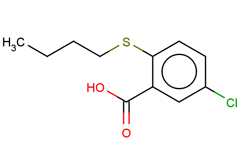 2-(butylsulfanyl)-5-chlorobenzoic acid