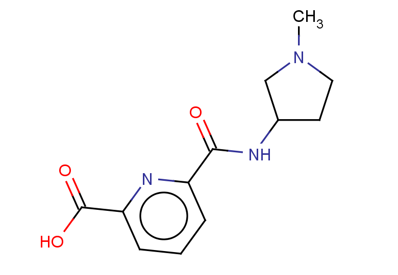 6-[(1-methylpyrrolidin-3-yl)carbamoyl]pyridine-2-carboxylic acid